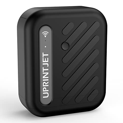 UPRINTJET B10 Mini Impresora Portátil, WiFi Inalámbrica Impresora De Inyección de Tinta Portátil Compatible con iOS/Android, Impresora de Mano para Fe