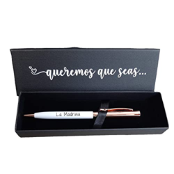 Boligrafo para personas especiales - Boligrafo Madrina - Boligrafo Padrino - Regalos Padrinos (Boli-Madrina) en oferta