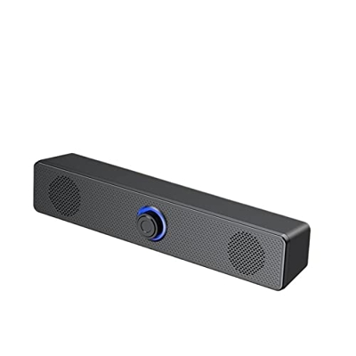 EODUDO-S Barra de Sonido Altavoz Bluetooth 4D Surrograbación Survelante Altavoces de computadora Barra de Sonido Subwoofer Subwoofer por Cable for Lap