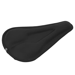 FOLOSAFENAR Funda Suave para Sillín de Bicicleta, Transpirable, Antideslizante, Reflector Nocturno Negro, Funda para Sillín de Bicicleta de Alta Resis precio