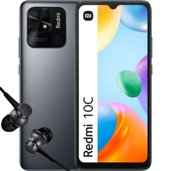 Redmi 10C – Smartphone de 4+64GB, Pantalla Dot Drop de 6,71” HD+, Snapdragon 680, Cámara principal de 50 MP, Batería de 5000 mAh, (Versión ES + 3 años precio