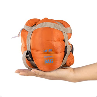 Saco de Dormir Ultraligero para Exterior Sacos de Dormir Casuales Multifuncional 190 * 75cm Ultraligero 680g Sacos de Dormir Adultos portátiles para S