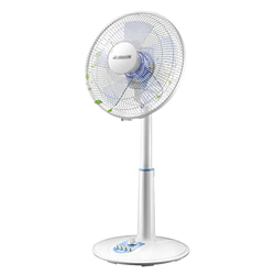 Edgar Ventilador de Pedestal,Ventilador de Escritorio,42 W,Ventilador Oscilante con 3 Niveles de Velocidad,Altura Ajustable,Sincronización de 2 Horas, características