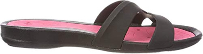 Arena Athena Woman Hook, Zapatos de Playa y Piscina para Mujer, Multicolor (Black/Fuchsia 509), 42 EU