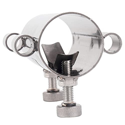 ZHAOYU Soporte Barra Toldo Tubo Fijo, Postes Metálicos para Toldos Tubo Fijo, Soporte de Barra de fijador a Prueba de Viento para Acampar, Pescar, Pic