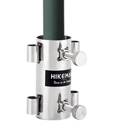 leryveo Soporte Barra Toldo Tubo Fijo,Soporte de Barra de Tienda de Metal - Fijador a Prueba de Viento para sombrillas de Playa, sombrillas de Pesca,  en oferta