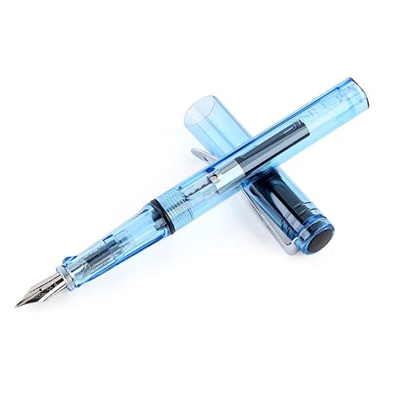 TransparentStudent Pluma Estilográfica Escuela Oficina Negocios Caligrafía Tinta Plumas de Escritura Suministros de papelería  Diseño de Moda