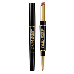 Barra de Labios Brillante + Perfilador de Labios Durable Pen Lipstick en el Matte 2 Velvet 1 Lipstick con Lip Durable Head Waterproof Lipstick Lápiz L precio