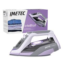 IMETEC Plancha de Vapor, 2400 W, Suela Ceramic Diamond, Tecnología Intelli System, Ajuste Automático de Vapor y Temperatura, Triple Protección Antical en oferta