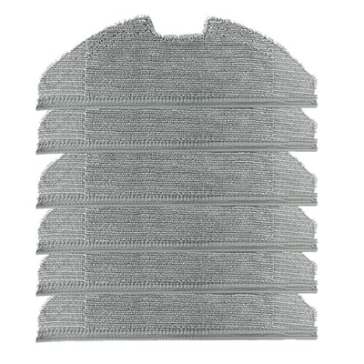 LIZONGFQ Paño de fregona para Eufy RoboVac G10 G30, Piezas de Robot de Barrido híbrido para Eufy RoboVac G10, aspiradora híbrida par (Color : 6pcs)