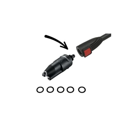 Bosch AQT - Herramienta de lavadora a presión para lanza junta tórica Junta de goma de repuesto para Oring QTY=5 002774