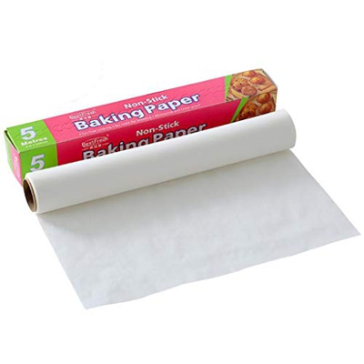 Cocina papel absorbente para galletas papel de horno papel para barbacoa antiquemaduras M156 (blanco, A)