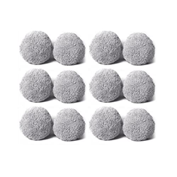 YINYANG swaiwai Ajuste for Cobot 168 188 MOP Pro Accesorios Ventana Limpieza Weeper Sweeping Paño Robot Robot Aspirador (Color : 12pcs) características