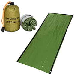 MIYUE Saco de Dormir de Emergencia - Sacos de Dormir de Emergencia para Supervivencia | Manta Impermeable de Supervivencia, Sacos de Dormir de Emergen en oferta