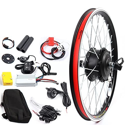 Kit de conversión para bicicleta eléctrica de 20 pulgadas, 36 V, 250 W, rueda trasera