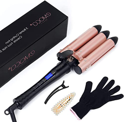 Rizador de pelo (3 barriles, hierro ondulado, 25 mm) precio