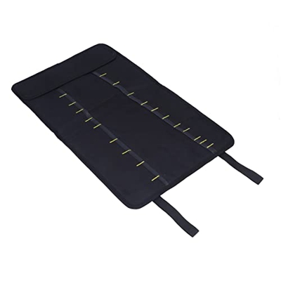 Gedourain Portador de Cortadores, Bolsa para Cuchillos de Chef, Plegable, Suave, de Gran Capacidad, de Tela Oxford, Portátil para Cocinar para Almacen