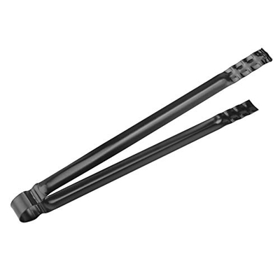 FECAMOS Pinzas para Carbón, de Metal Anti-escaldado Pinzas para Carbón Durable Multifuncional para Barbacoa Al Aire Libre para Picnic para Estufa Junt