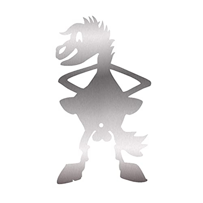 Hot Dog y Barbecue Stick Baking Stove - Pinchos de madera laminada M326 (Silver, One Size)