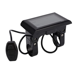 01 02 015 Medidor de Pantalla LCD de Bicicleta Eléctrica, Fácil de Operar 36V 48V Panel de Control de Pantalla LCD S900 de Plástico Universal DIY para en oferta