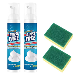 Powerful Rinse-Free Bubble Cleaner, All Purpose Bubble Cleaner Kitchen Deep Cleaning Spray, Powerful Stain Removal Kit Kitchen, For Car and House, Bat características