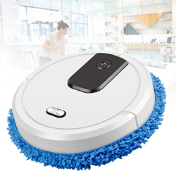 Robot Aspirador y Fregasuelos, 2 en 1 para Aspira, Friega, Barre y Pasa la Mopa a la Vez, Ideal para Limpieza de Casa/Mascotas (Color : White) características