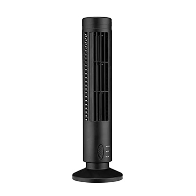 LQG Ventilador de Aire Acondicionado USB portátil Ventilador de Escritorio Vertical de Escritorio sin Luces sin Ventilador Completo para el Ventilador