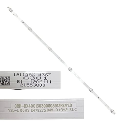 Tira 6 Leds Hisense H40B5600 CRH-BX40C130300603913REV1.0 191108X C301