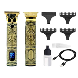 EUROXANTY Maquinilla de Cortar Pelo con Figura de Buda | Cortapelos de Hombre profesional | Maquinilla Cortapelos Recargable | Maquinilla con Carga US precio