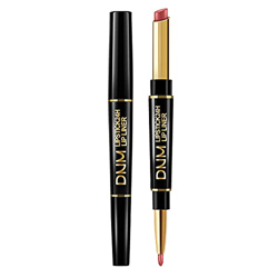 Barra de Labios Brillante + Perfilador de Labios Durable Pen Lipstick en el Matte 2 Velvet 1 Lipstick con Lip Durable Head Waterproof Lipstick Lápiz L características