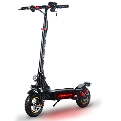 Patinete Electrico Adultos X1 con Potentes Motores, 1000W, Neumáticos Todo Terreno de 10", Baterías de 48V21Ah, Autonomía de hasta 45km, Carga de hast