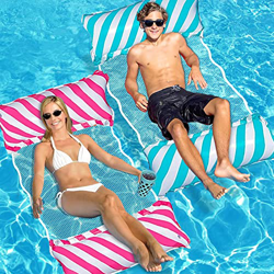 Seasboes Hamaca hinchable 4 en 1, para piscina o piscina, para adultos y niños en oferta