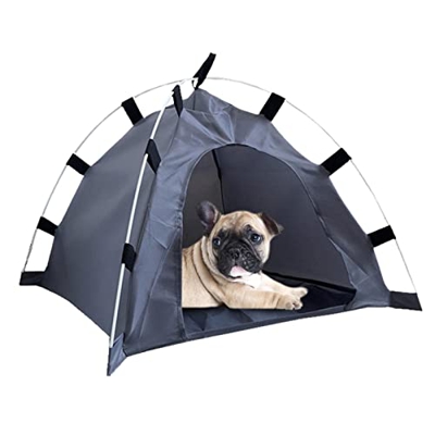 Bakodiu Casa de Juegos para Perros y Gatos,Casa para Mascotas para Perros y Gatos Interior y Exterior - Tienda Tipi para Mascotas para Perros y Gatos 