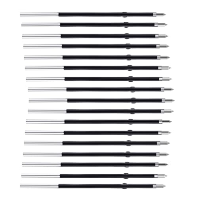 KINBOM 200 Recambios de Bolígrafo Reemplazables Punta Mediana de 0,7 mm para Recarga de Tinta de Gel Escritura Suave para Bolígrafo Retráctil (Azul)