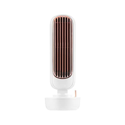 MHCYKJ Ventilador de refrigeración Ventilador de Torre silencioso Ventilador de pulverización de humidificación de Carga USB Viento de Tres velocidade en oferta