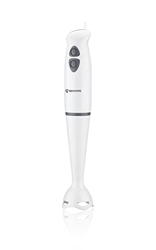 BEHOME Batidora de inmersión blanca 250 W, Minipimer Mixer de inmersión con hoja de acero inoxidable y regulación de velocidad, HB250 precio