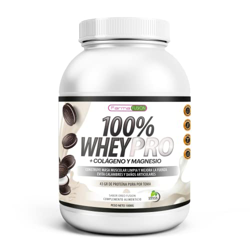 100% Whey Protein con Colágeno y Magnesio | 43Gr. de Proteína Pura por toma 0% Azúcares | Aumenta el crecimiento muscular y tonifica los músculos | Pr en oferta