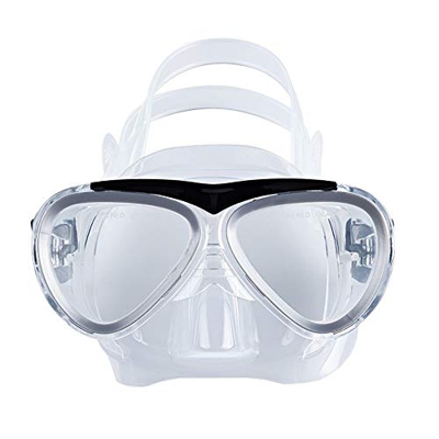 Máscara de natación para niños Máscara de Buceo Snorkel Gafas de Buceo de natación de Silicona Máscara de esnórquel Completamente Seca para Gafas de e