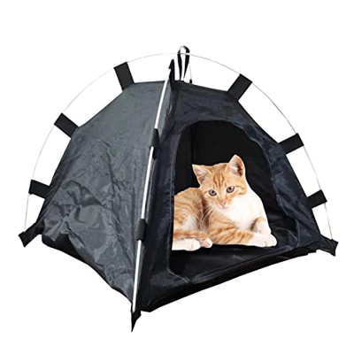 Ruilonghai Tienda de campaña para Gatos - Casa para Mascotas para Perros y Gatos Interior y Exterior - Tienda Tipi para Mascotas para Perros y Gatos p