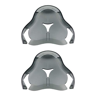 Ystter 2 Piezas de Cubierta de la Cabeza de la Afeitadora para RQ11 RQ12 S9000S 7000 RQ1150 RQ1151 Punto de Cruz
