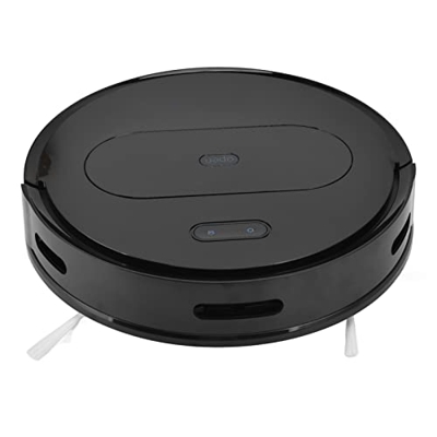 CHICIRIS Barredora Inteligente, aspiradora Negra con Control Remoto App 100‑240V para Oficina en casa