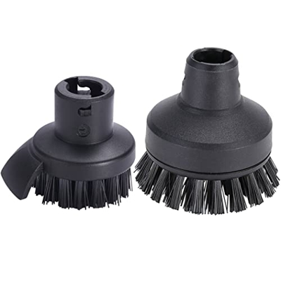 2 unids grande y raspador cepillo redondo apto para Karcher SC1 SC2 SC3 SC4 SC5 SC7 limpiador de vapor piezas de repuesto