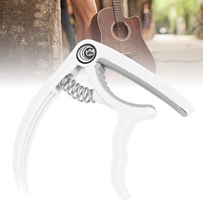 Accesorio para ukelele de alta resistencia para guitarra, bajo y ukelele de 4~6 cuerdas(K73 white)