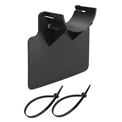 Juego de soportes para tubos de piscina de 30 – 38 mm, soporte de manguera de piscina, protección contra torceduras de plástico con bridas para piscin