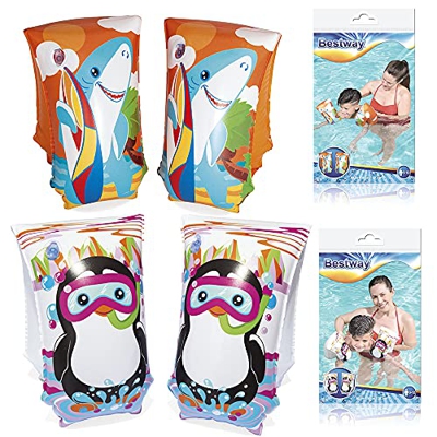 Bestway 32102 - Manguitos Hinchables Tortuga 30x15 cm