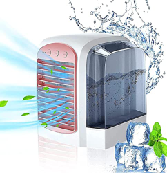 ZYHZJC Breeze Maxx Air Coader, 2021 Personal Mini Enfriador de Aire evaporativo, Ventilador de Aire Acondicionado Personal inalámbrico for automóvil,  en oferta
