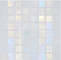 Mosaico de piscina SPAIN para piscina, mosaico de cristal reciclado, cristal perlado, brillante, para pared, suelo, cocina, baño, ducha precio