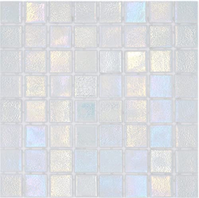 Mosaico de piscina SPAIN para piscina, mosaico de cristal reciclado, cristal perlado, brillante, para pared, suelo, cocina, baño, ducha