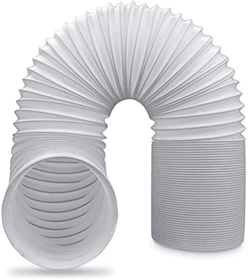 Leodun Manguera De Escape Universal para Aire Acondicionado, Manguera Flexible De Ventilación 5.9 Pulgadas De Diámetro con Rosca En Sentido Antihorari