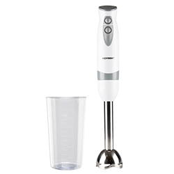 HAYDENT Batidora de mano eléctrica con potencia de 700W, diseño ergonómico y 2 velocidades - Licuadora de mano con cuchillas de acero inoxidable y vas precio